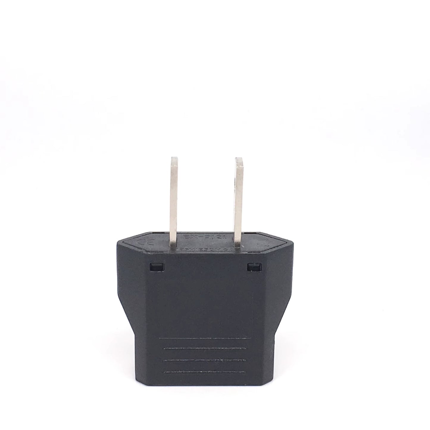 1-100Pcs EU Plug Adapter US to EU Plug Adapter CN to EU Travel Adapter Electric KR Euro Plug Converter Power Sockets AC Outlet