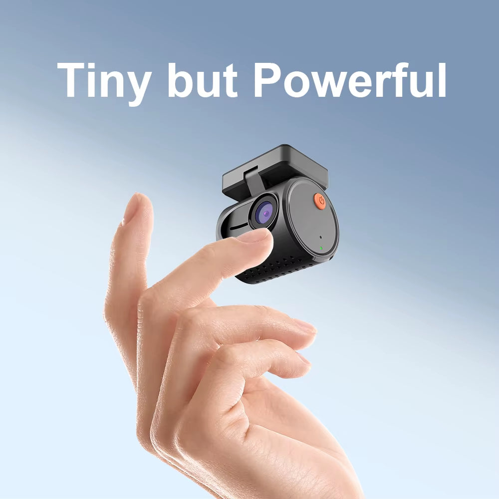 2K Dash Camera for Cars DVR  Dash Cam MINI 3 Video Recorder Emergency Voice Control Night Vision Wifi APP Monitor Dashcam