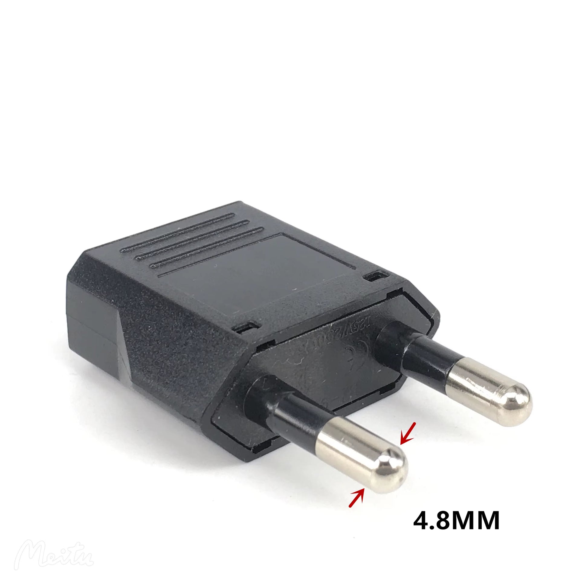 1-100Pcs EU Plug Adapter US to EU Plug Adapter CN to EU Travel Adapter Electric KR Euro Plug Converter Power Sockets AC Outlet