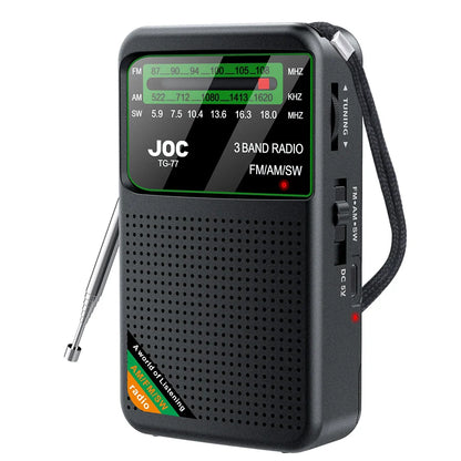 NNEOBA Emergency Pocket Radio Black