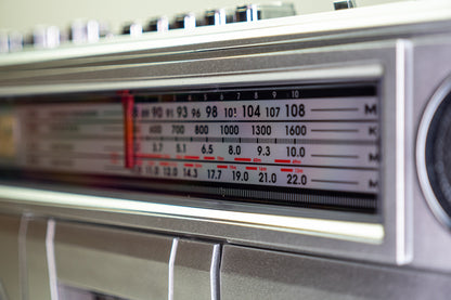 Studio 57 Boombox (Bluetooth) Silver