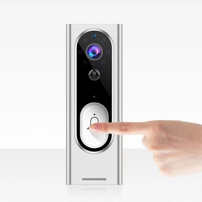 NNEDSZ Smart Wireless Video Doorbell With Night Vision & Motion Detection - Black