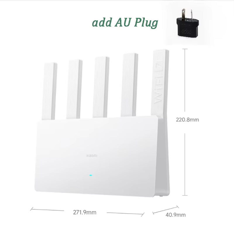 XIAOMI Router BE5000 Wifi 7 5011Mbps 2.4G/2.5Ghz Network Port 512MB Memory Dual Broadband Access Network Security Protection CN