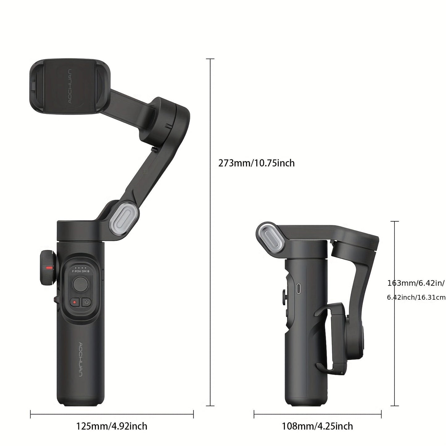 NNETM Handheld Gimbal Stabilizer for Smartphones (3-Axis)
