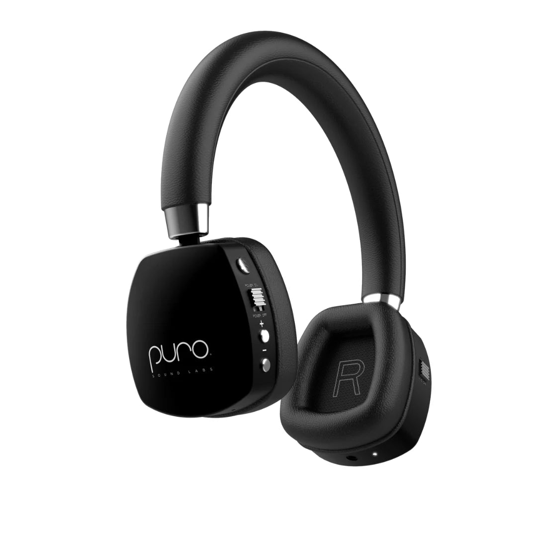 Puroquiet-Plus Active Noise Cancelling Headphones - Built-In Mic